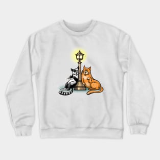 Sweet Cat Lovers Best Gift Idea Crewneck Sweatshirt